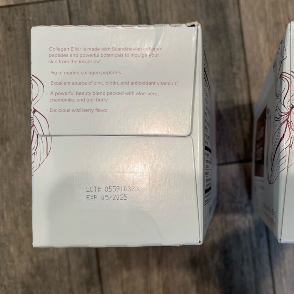 Marine collagen elixir